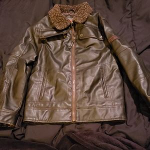 Boys Leather Jacket